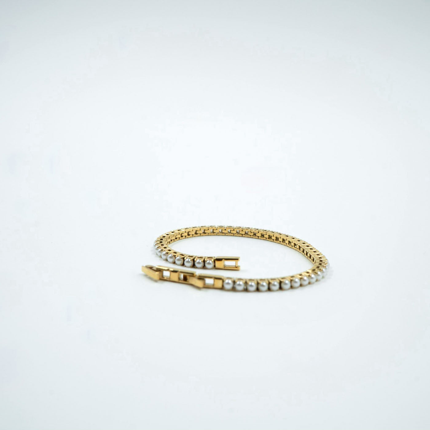 Pearl Flex Tennis Bracelet