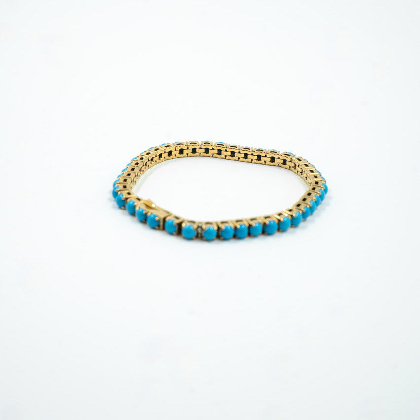 Turquoise Flex Tennis Bracelet