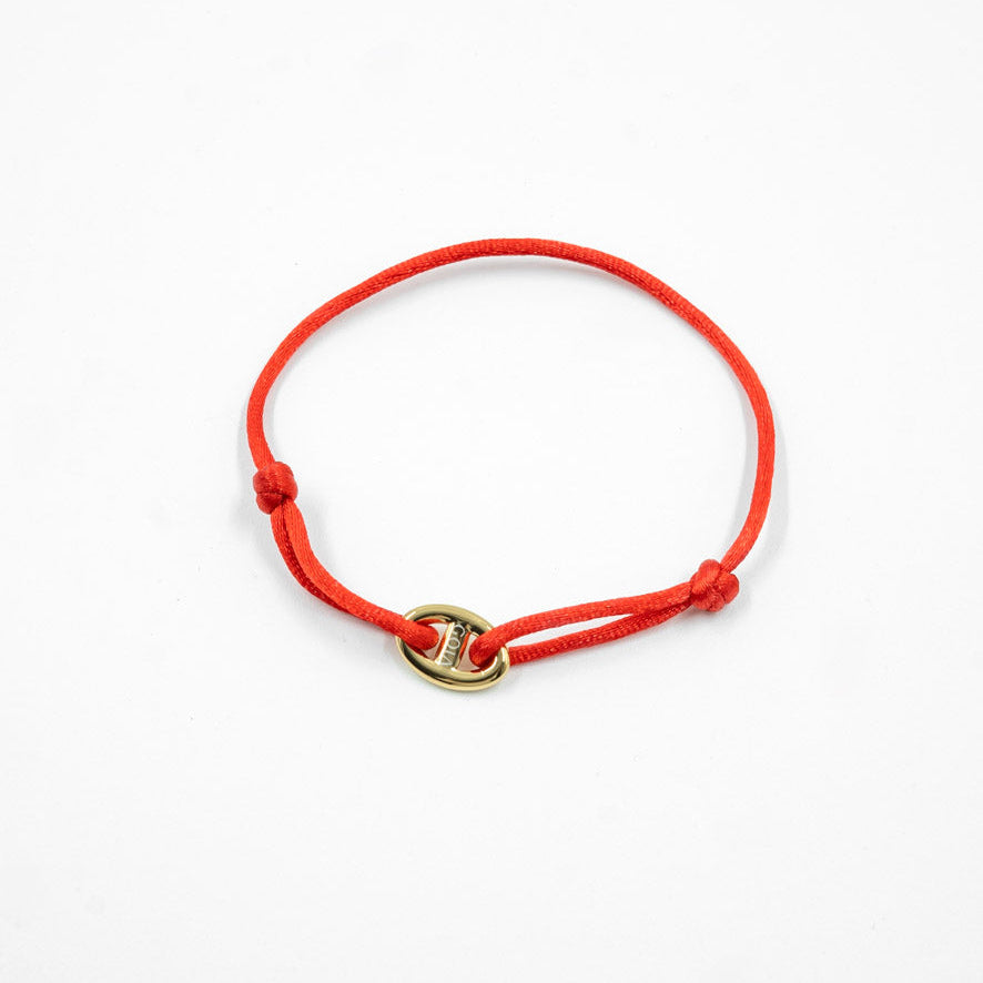 Scarlet Anchor Bracelet