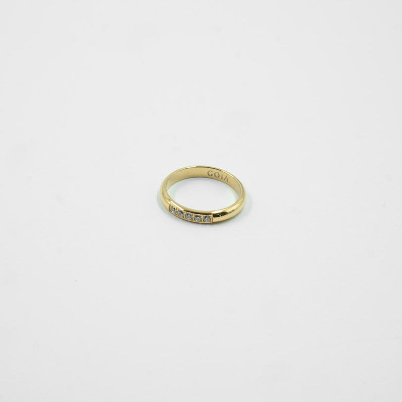 Orbit Pave Ring
