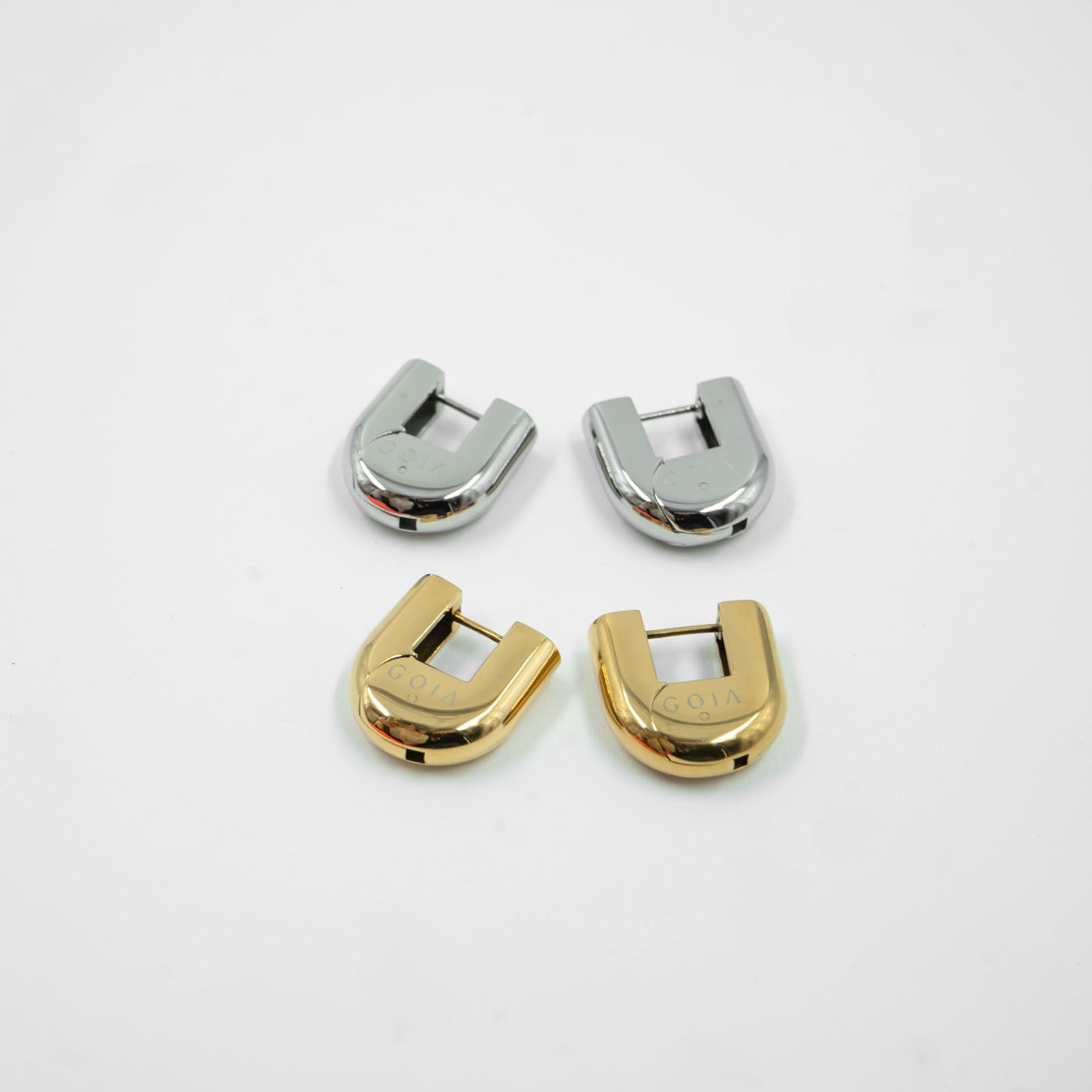 Icon Bold Earrings Silver