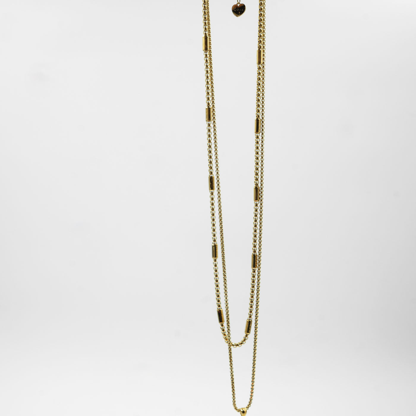Twist Bar Diamond Necklace
