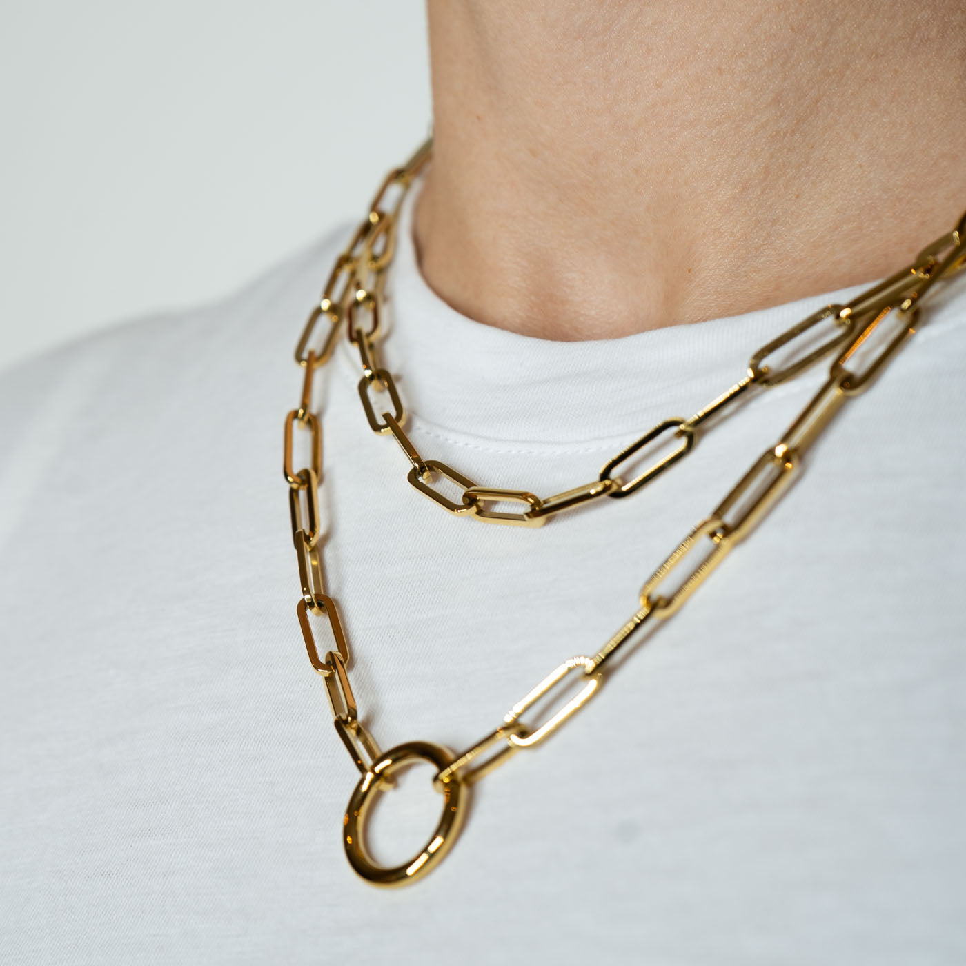 Double Loop Clip Chain